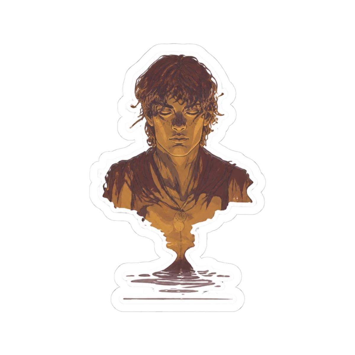 FRODO™ MOUNT DOOM™ Tengwar Inscription Graphic Sticker | Inscryption
