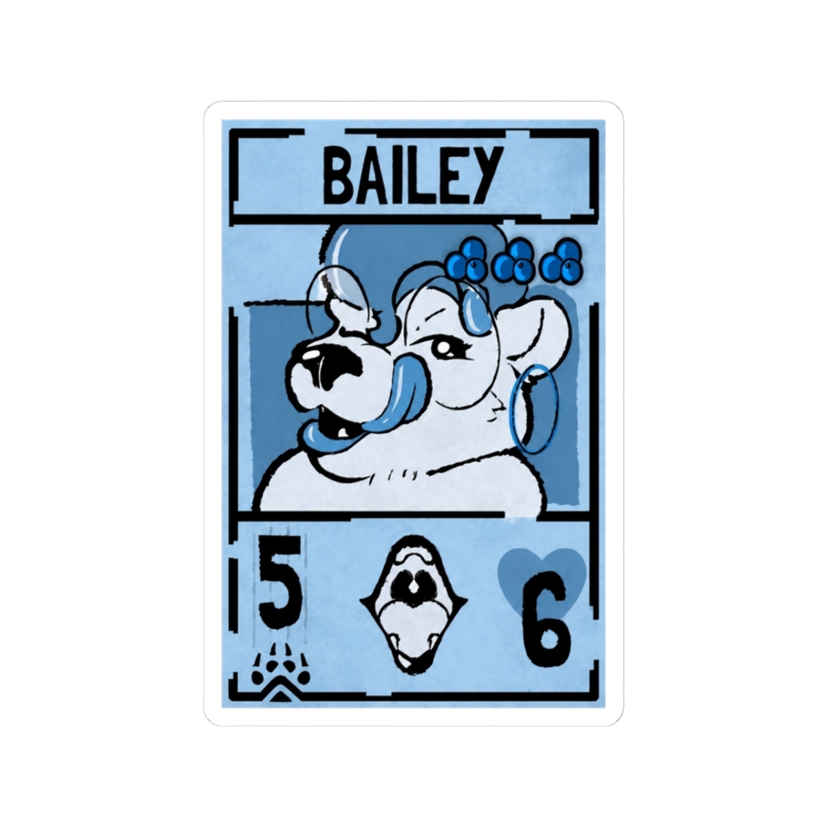 Scrybe Bailey Card - Inscryption