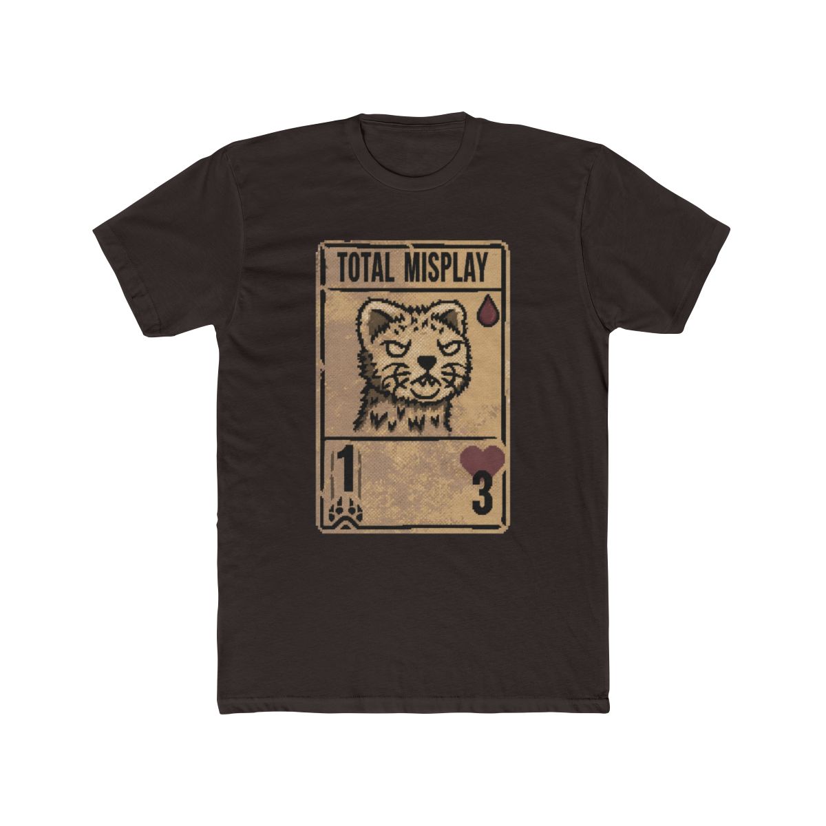 Inscryption Total Misplay Stoat T Shirt, Gift for Gamers, Optional - alternate angle 2, merchandise