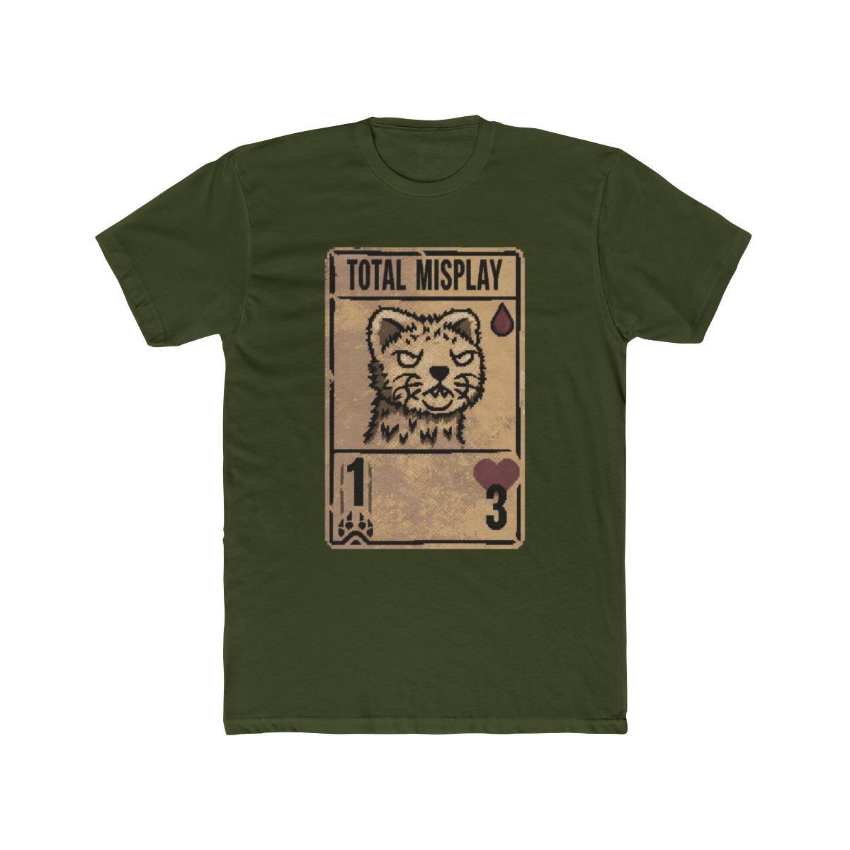 Inscryption Total Misplay Stoat T Shirt, Gift for Gamers, Optional - alternate angle 4, merchandise